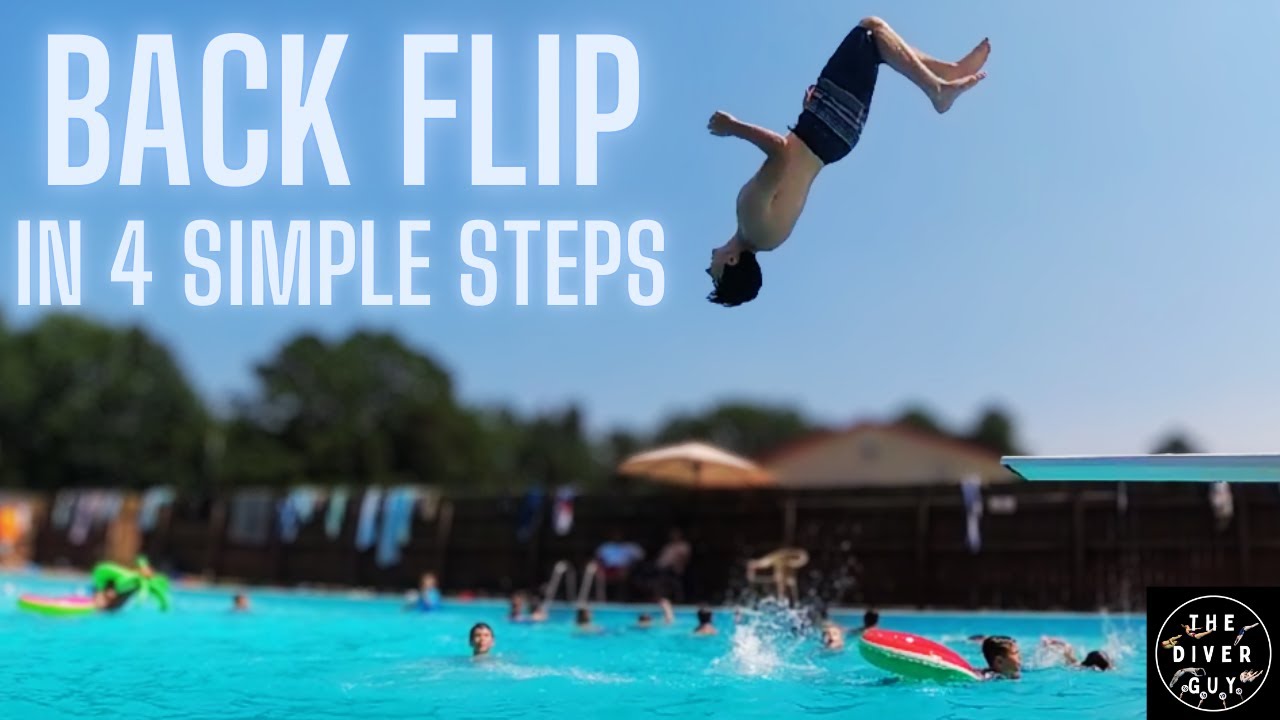 How to Do Your First Backflip on a Diving Board – The Diver Guy