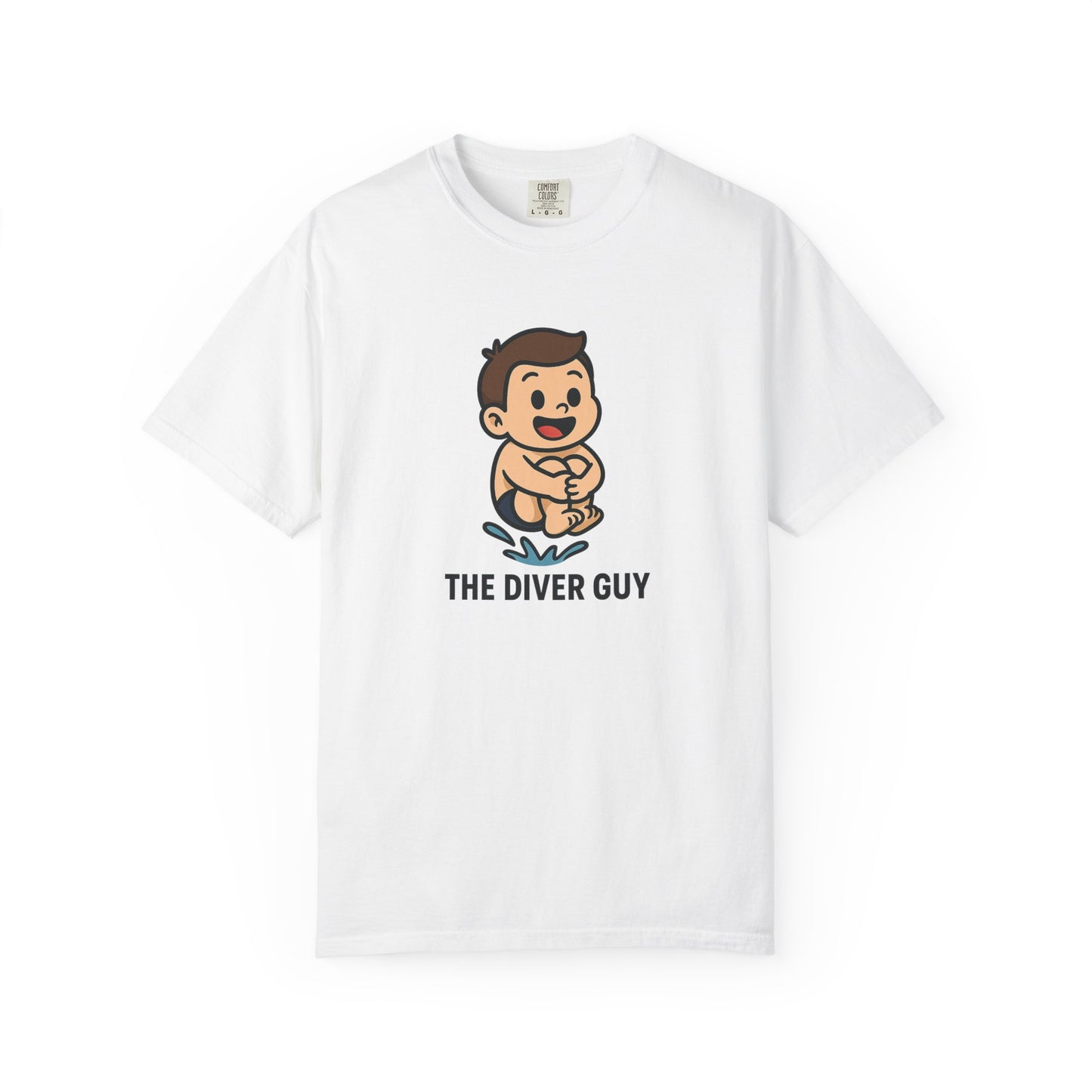 Diver T-Shirt, Cannonball, Summer Fun Tee, Casual Wear