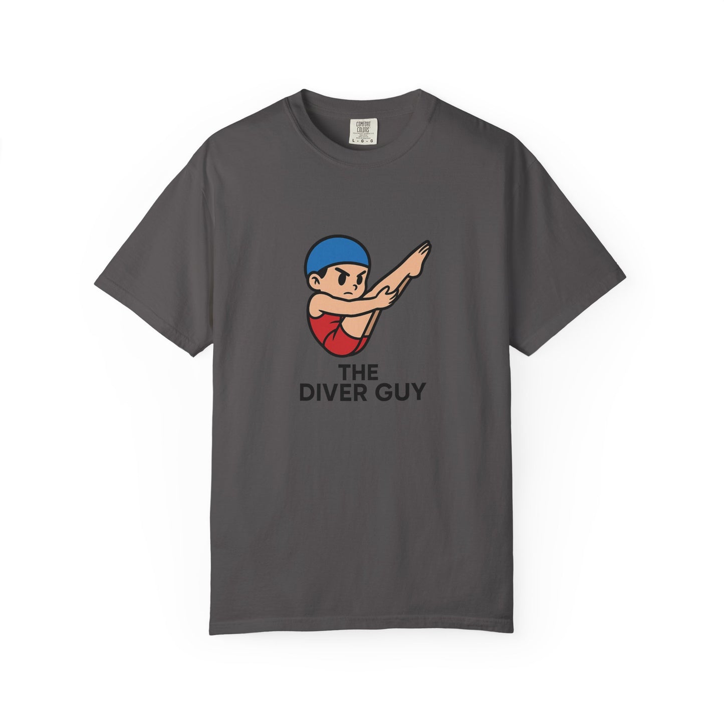 Diver Guy Determined Pike Casual T-Shirt for Divers