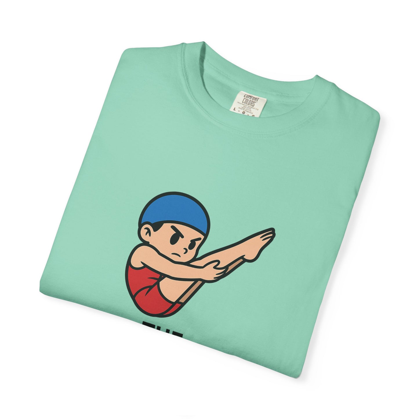 Diver Guy Determined Pike Casual T-Shirt for Divers