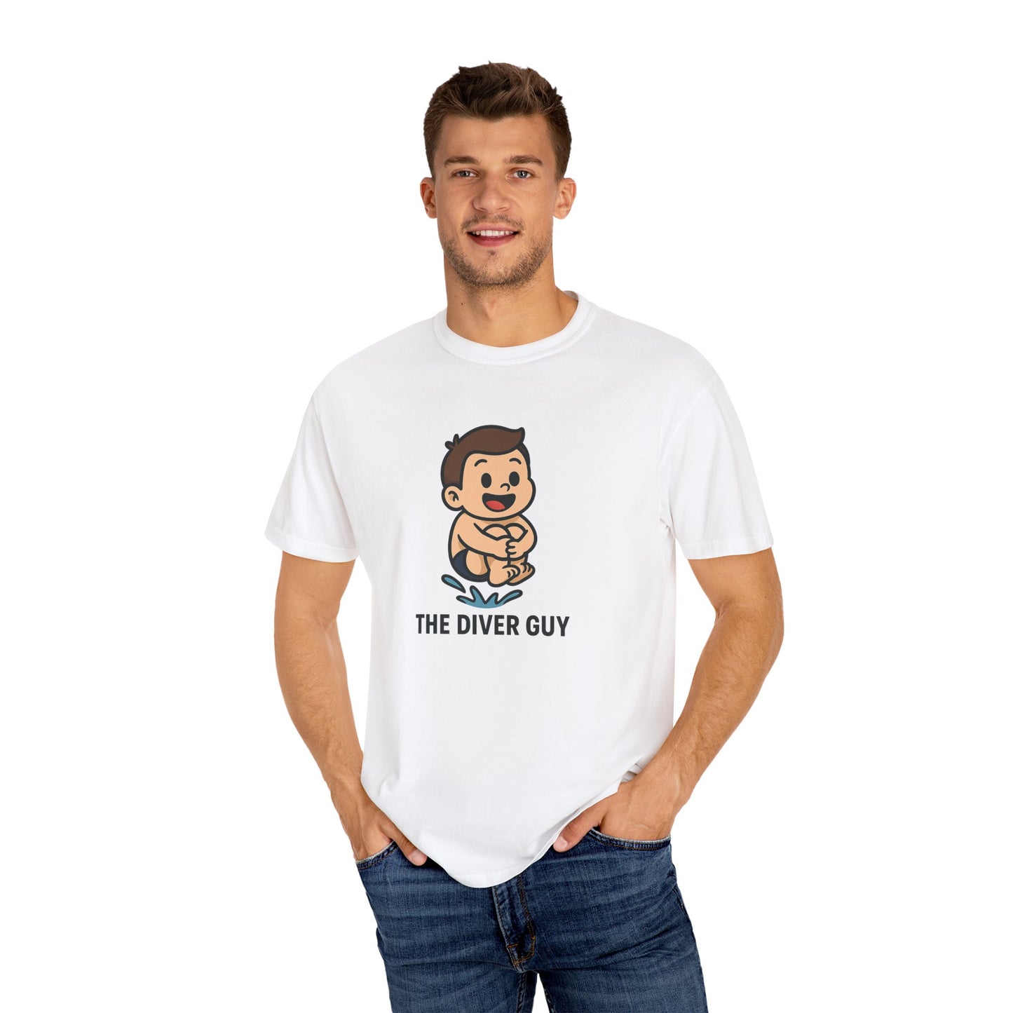 Diver T-Shirt, Cannonball, Summer Fun Tee, Casual Wear