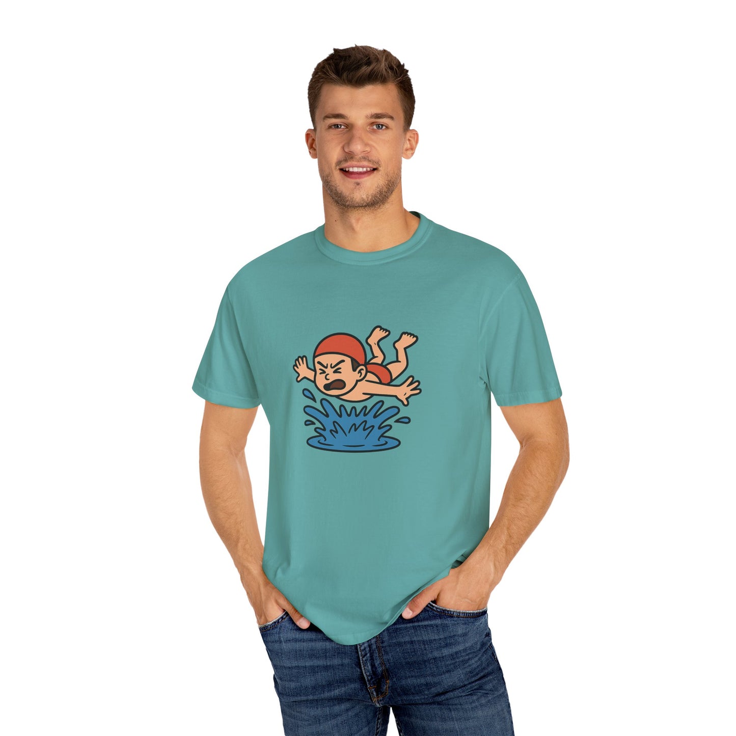 Smack Time Playful Dive Unisex T-Shirt, Gift for Kids, Casual Tee