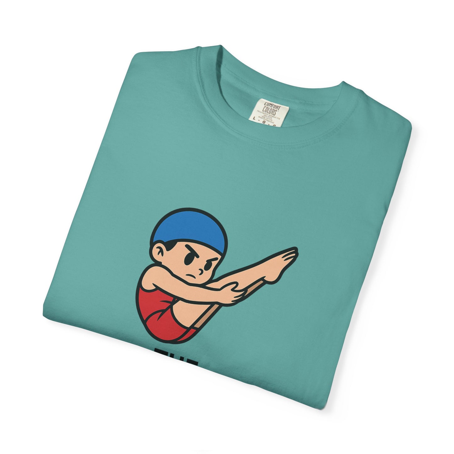Diver Guy Determined Pike Casual T-Shirt for Divers