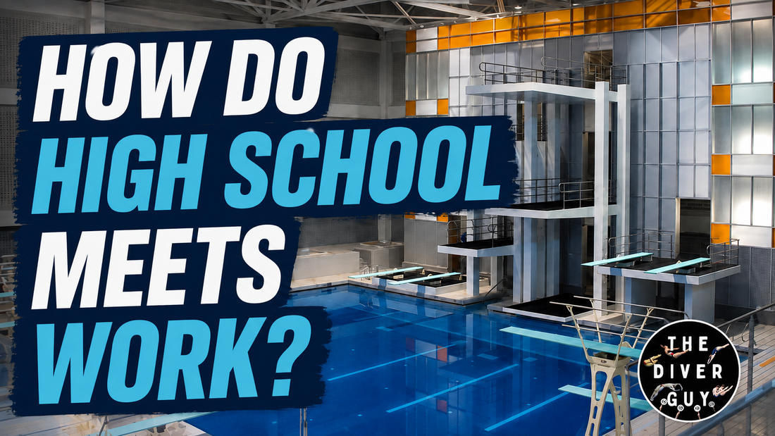 high school diving meets work like this