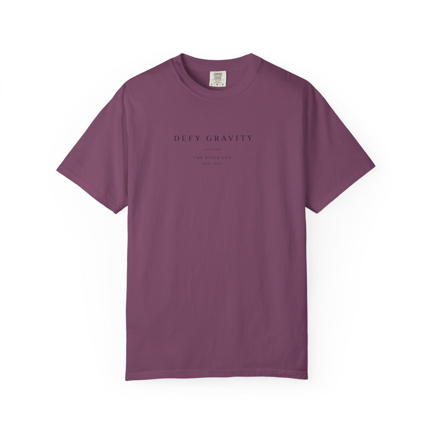 Minimal 'Defy Gravity' Graphic T-Shirt