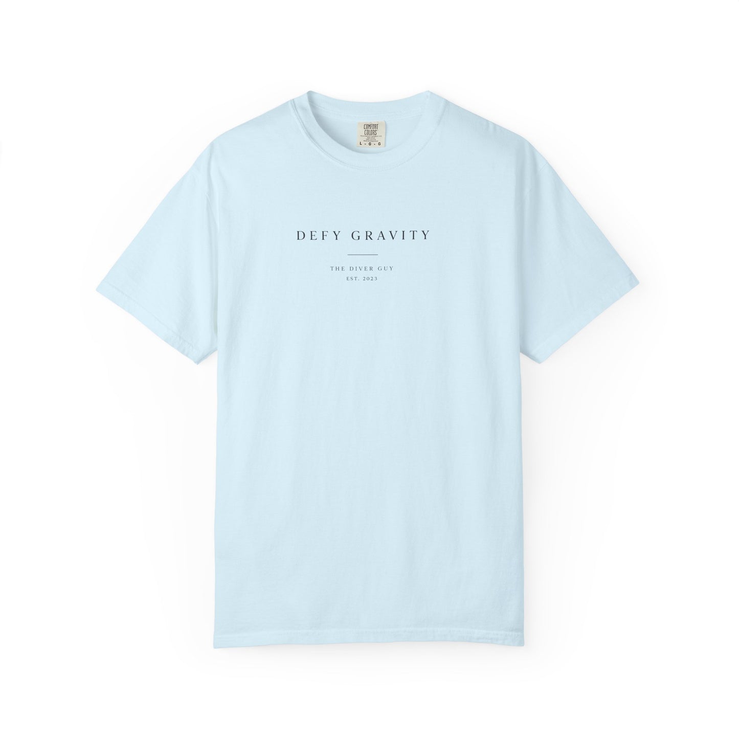 Minimal 'Defy Gravity' Graphic T-Shirt