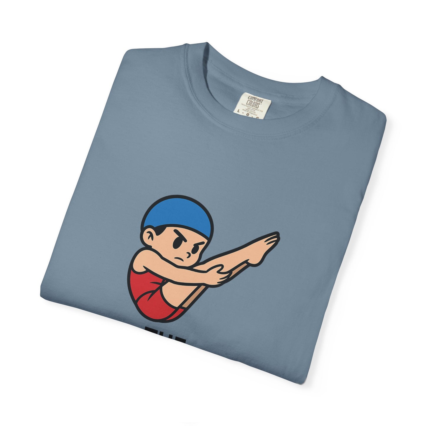 Diver Guy Determined Pike Casual T-Shirt for Divers