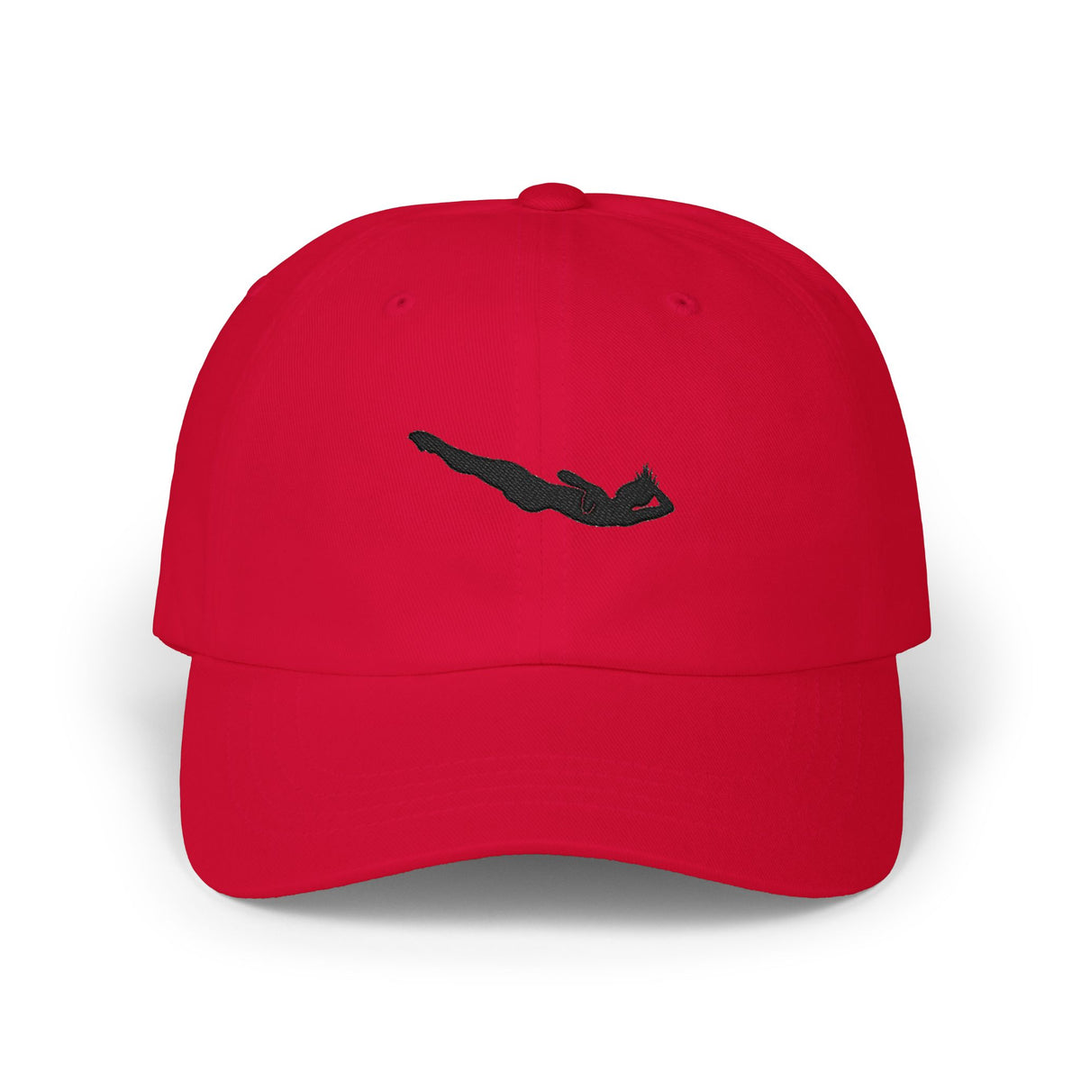 Minimalist Diver Mid-Twist Silhouette – Classic Embroidered