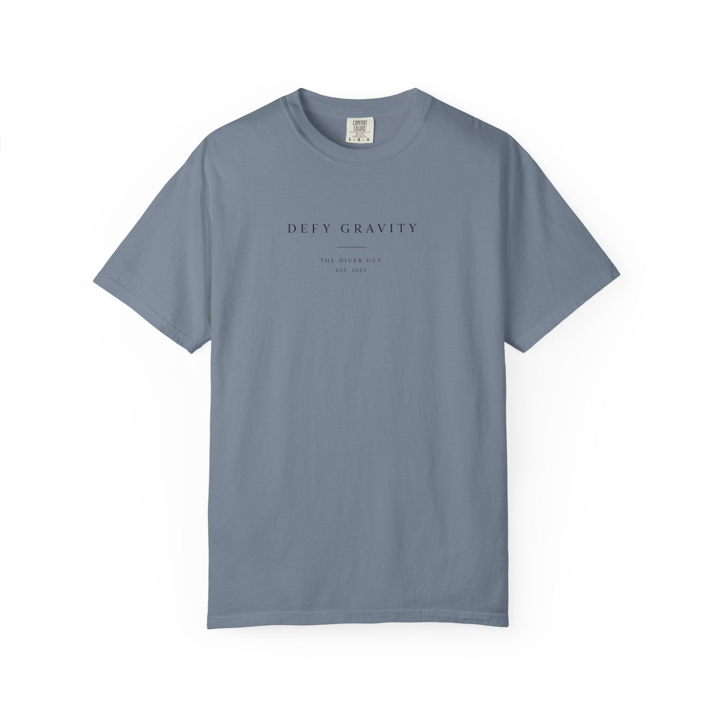Minimal 'Defy Gravity' Graphic T-Shirt