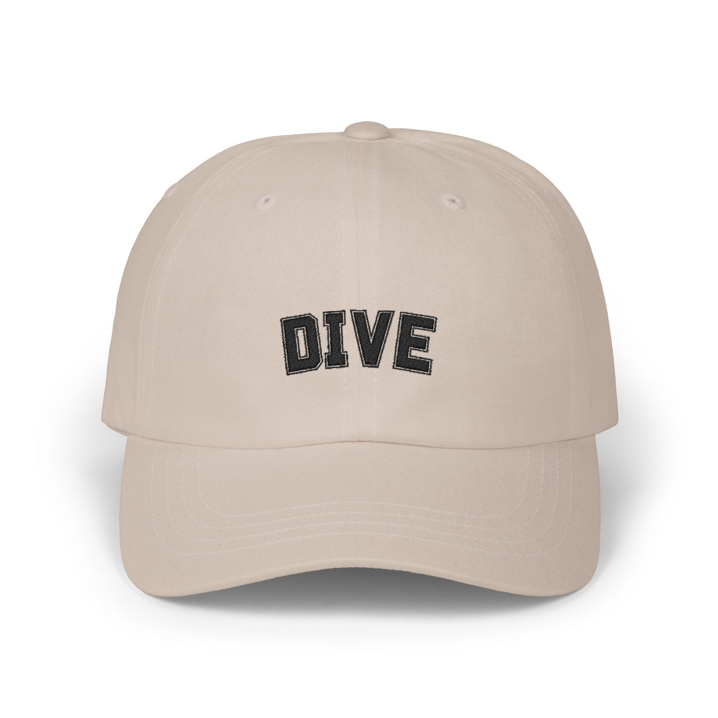 College Style Embroidered Style Dive Hat