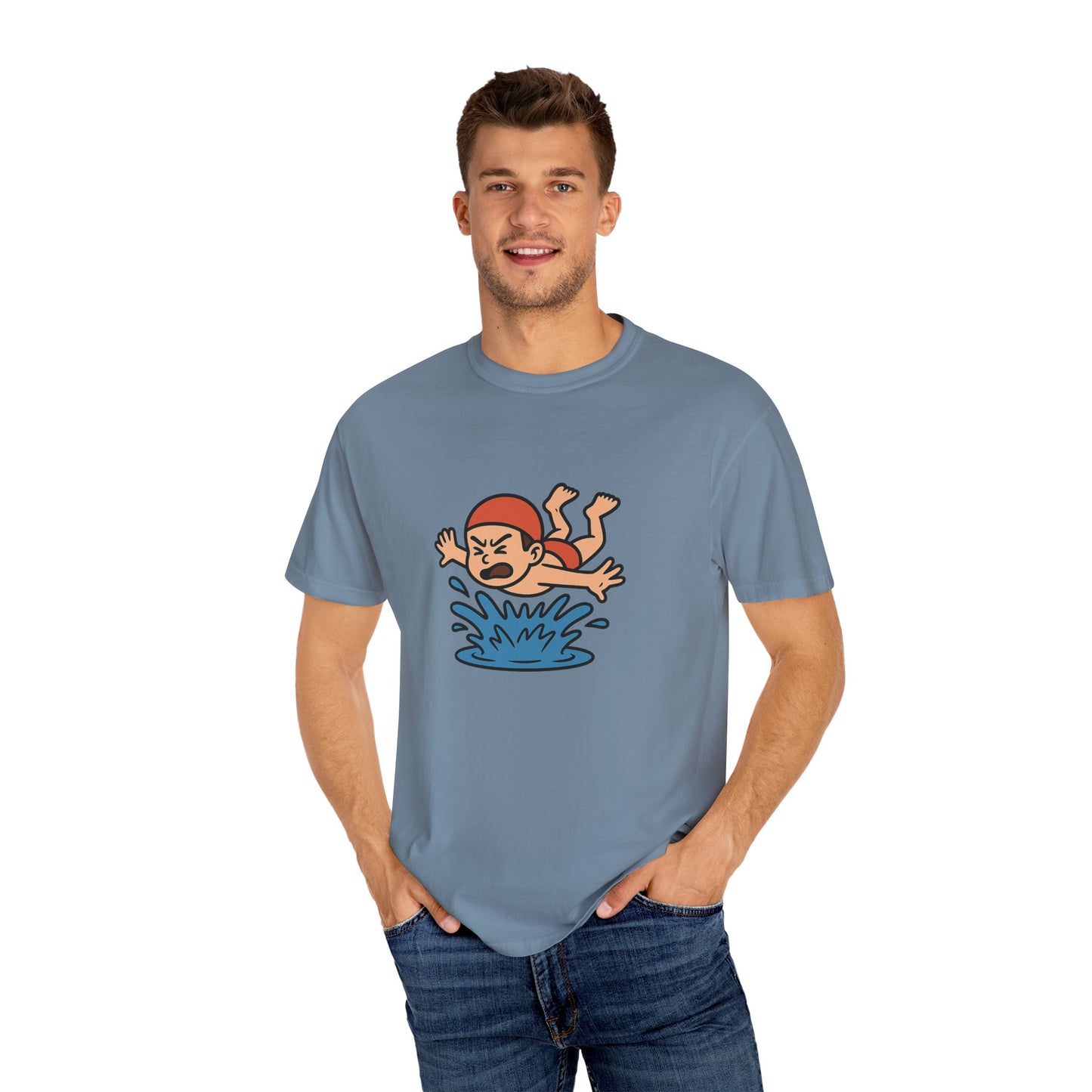 Smack Time Playful Dive Unisex T-Shirt, Gift for Kids, Casual Tee