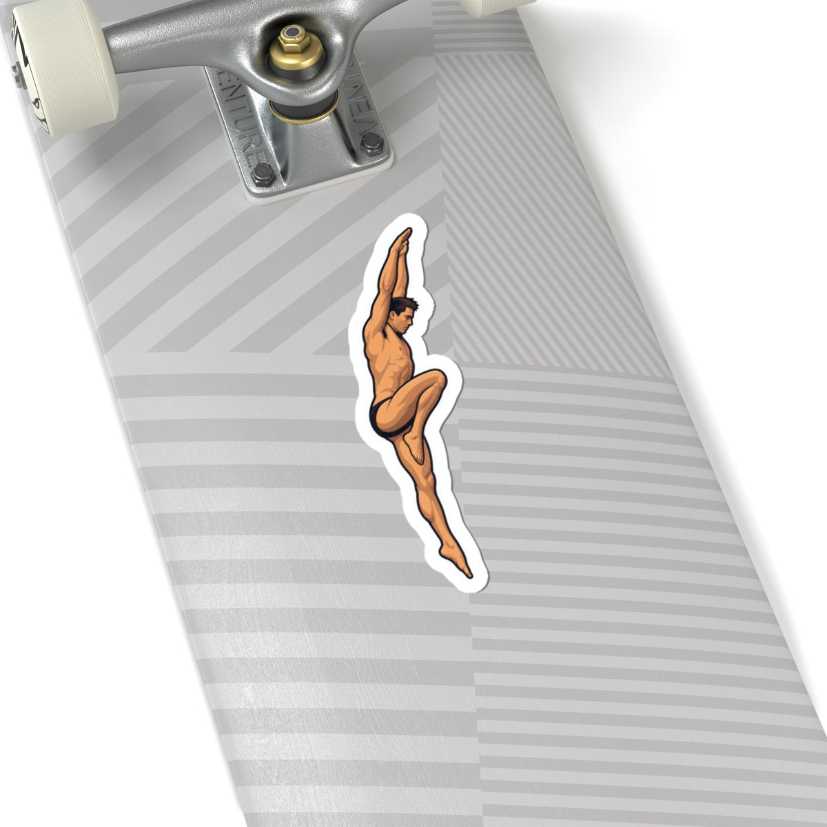 Diver Knee Drive Vinyl Sticker