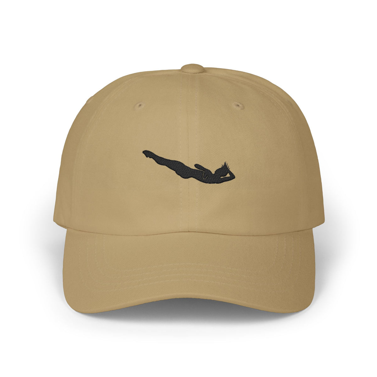 Minimalist Diver Mid-Twist Silhouette – Classic Embroidered