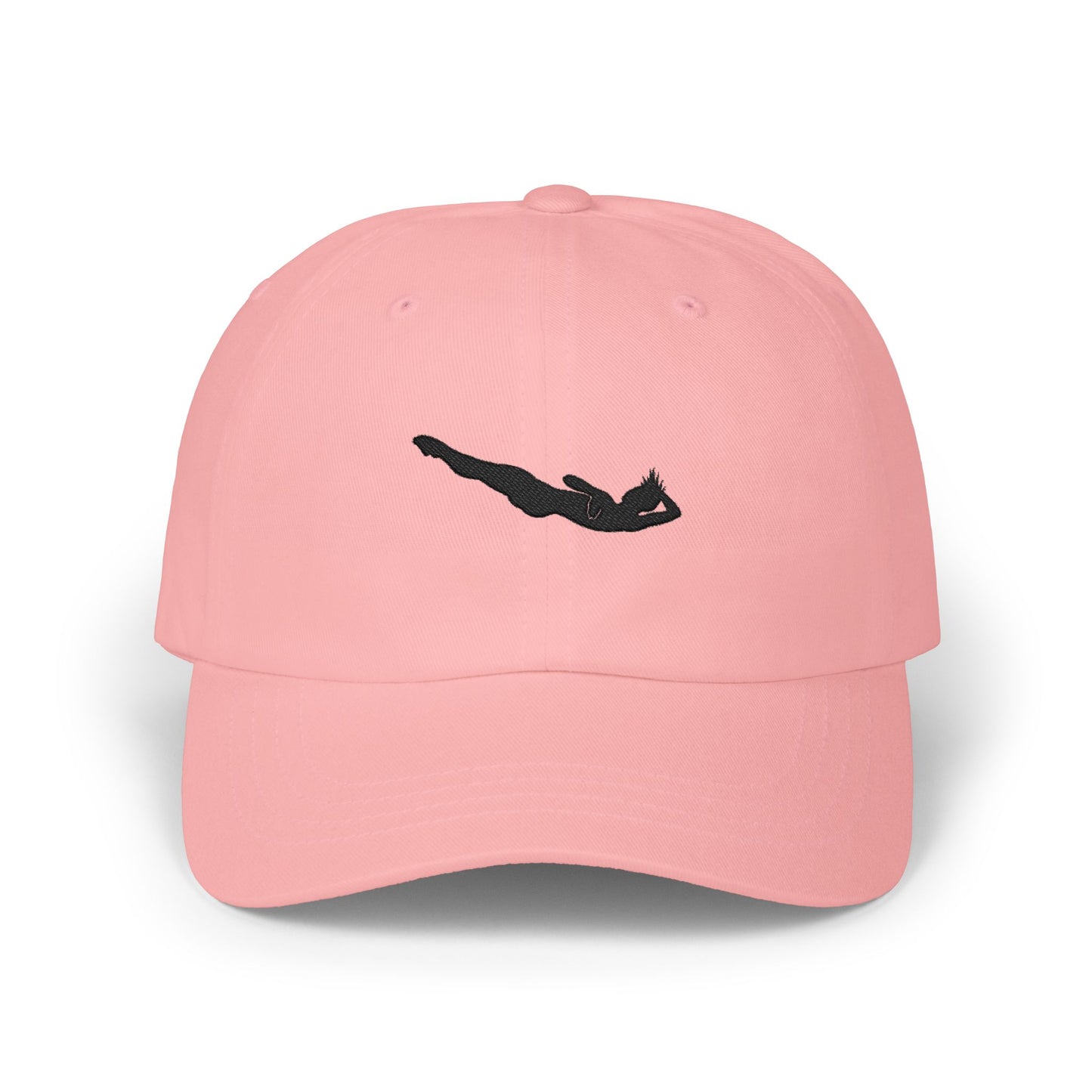 Minimalist Diver Mid-Twist Silhouette – Classic Embroidered