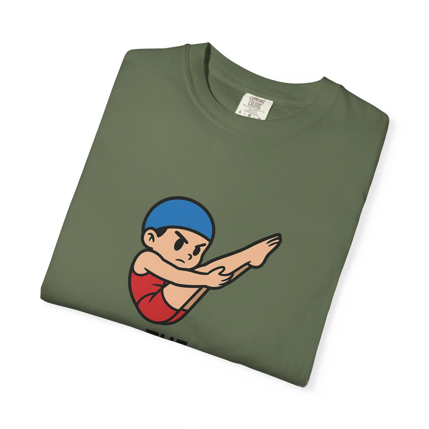 Diver Guy Determined Pike Casual T-Shirt for Divers