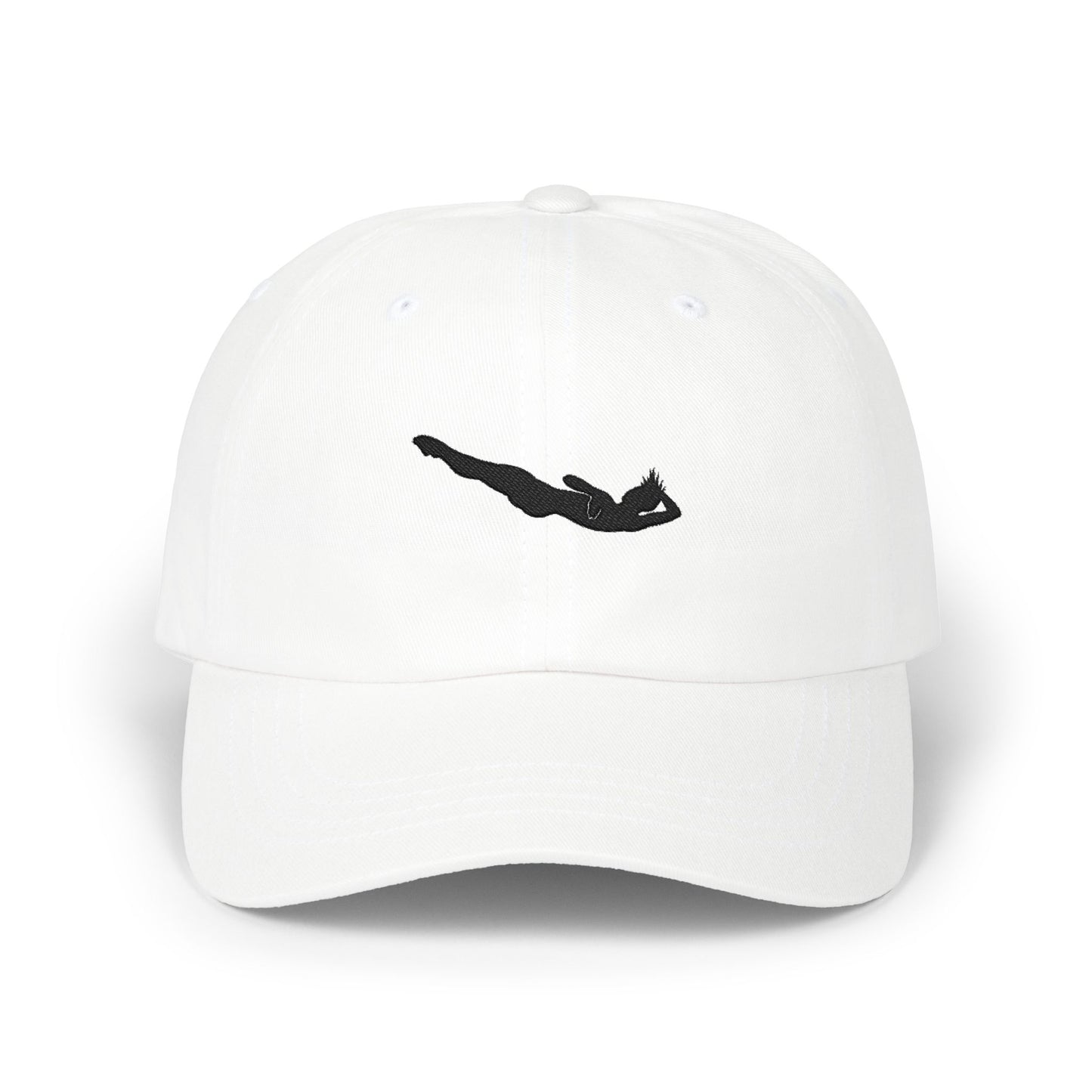 Minimalist Diver Mid-Twist Silhouette – Classic Embroidered