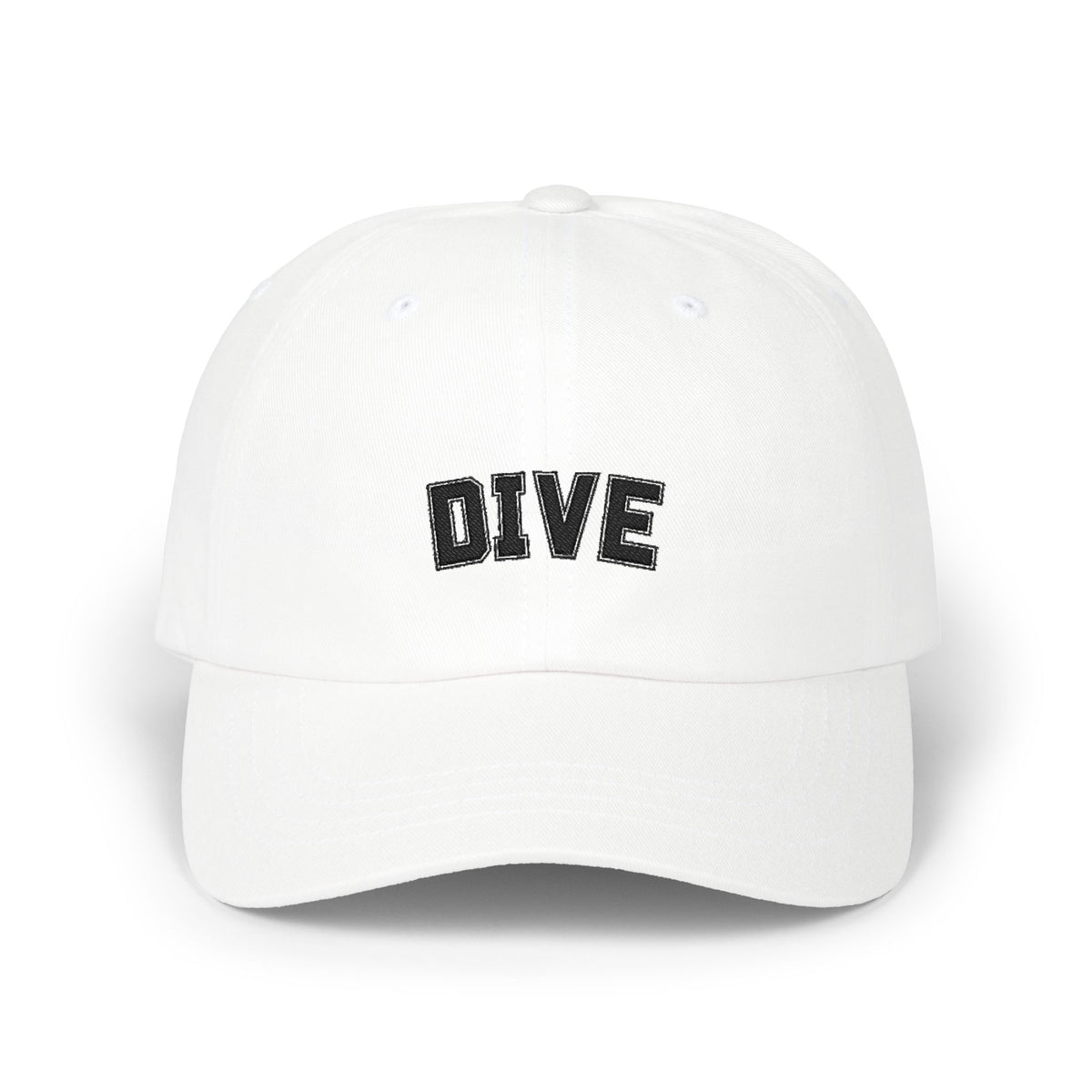 College Style Embroidered Style Dive Hat