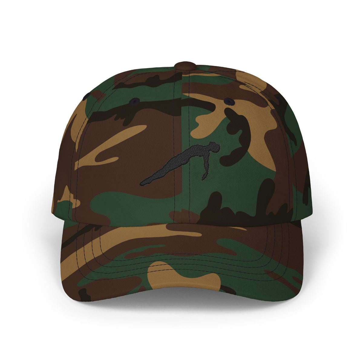 Diver Layout Silhouette – Embroidered Hat