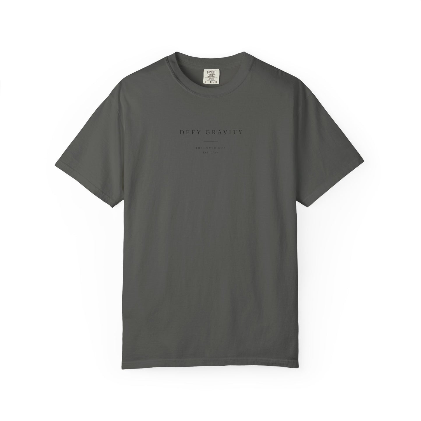 Minimal 'Defy Gravity' Graphic T-Shirt