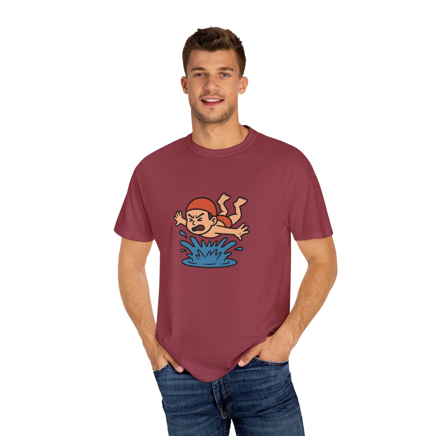 Smack Time Playful Dive Unisex T-Shirt, Gift for Kids, Casual Tee