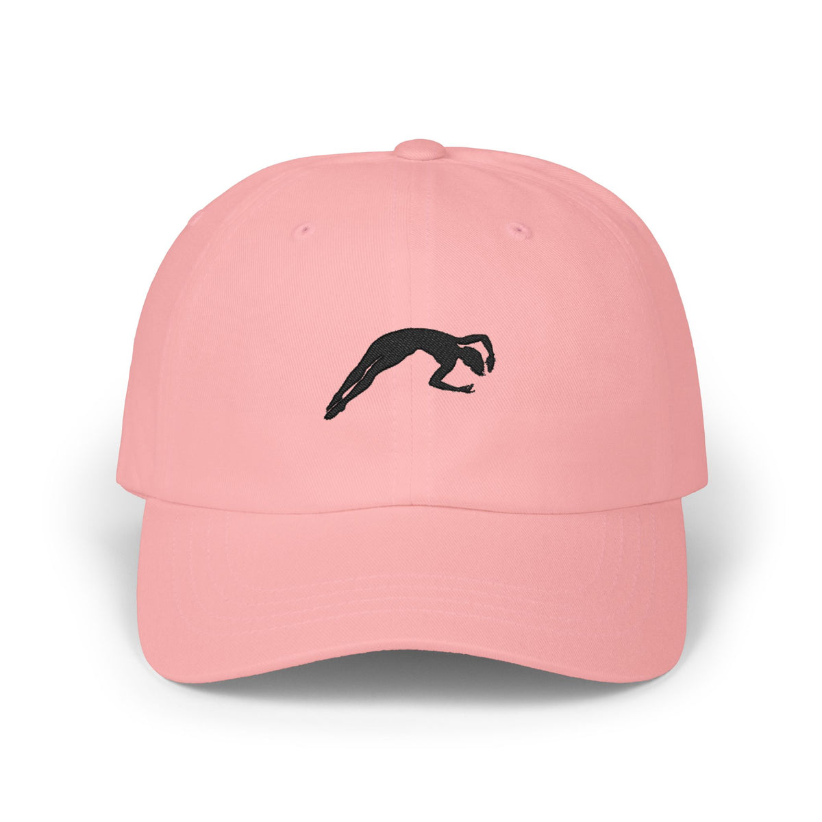 Minimalist Diving Silhouette - Starting Twist - Embroidered Hat