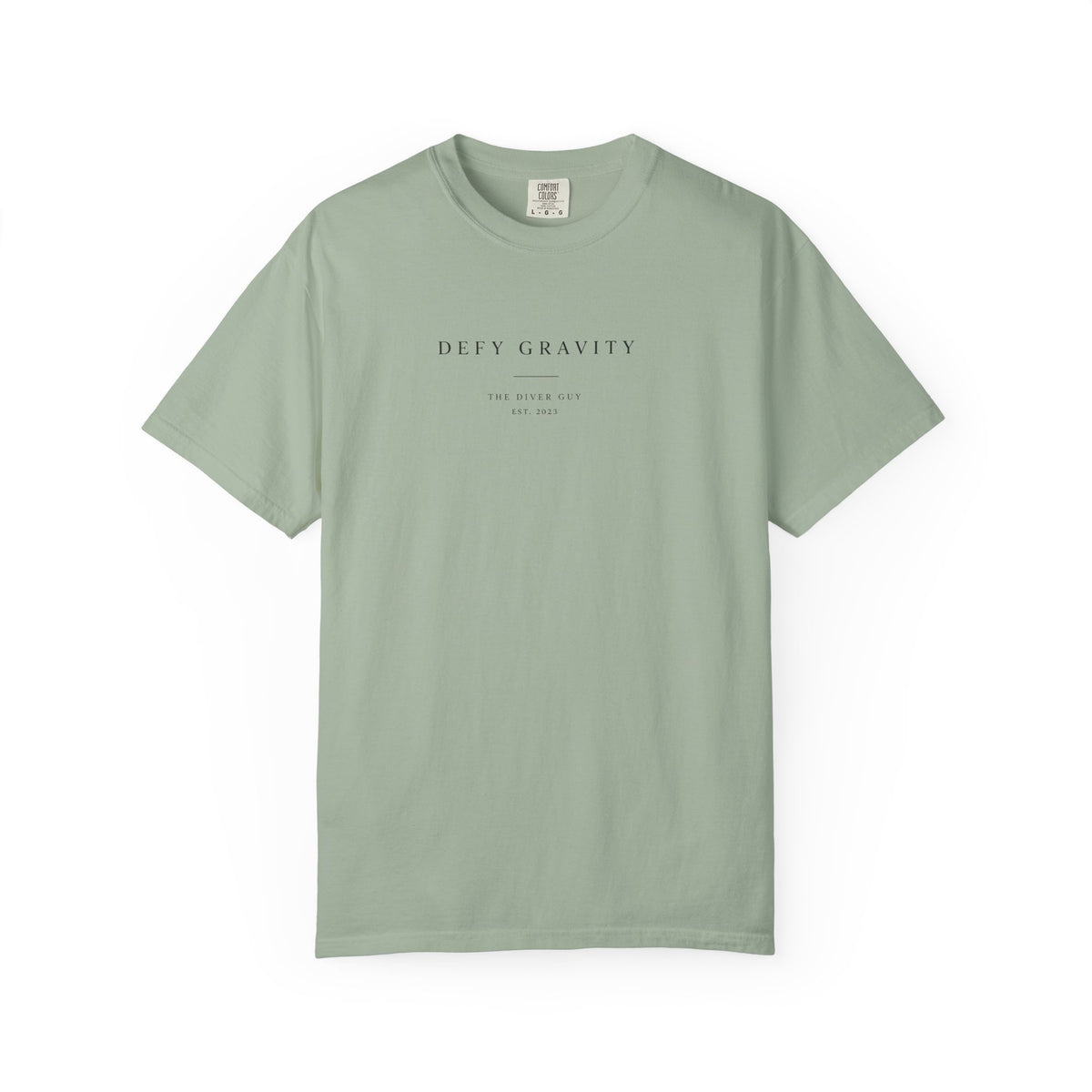 Minimal 'Defy Gravity' Graphic T-Shirt