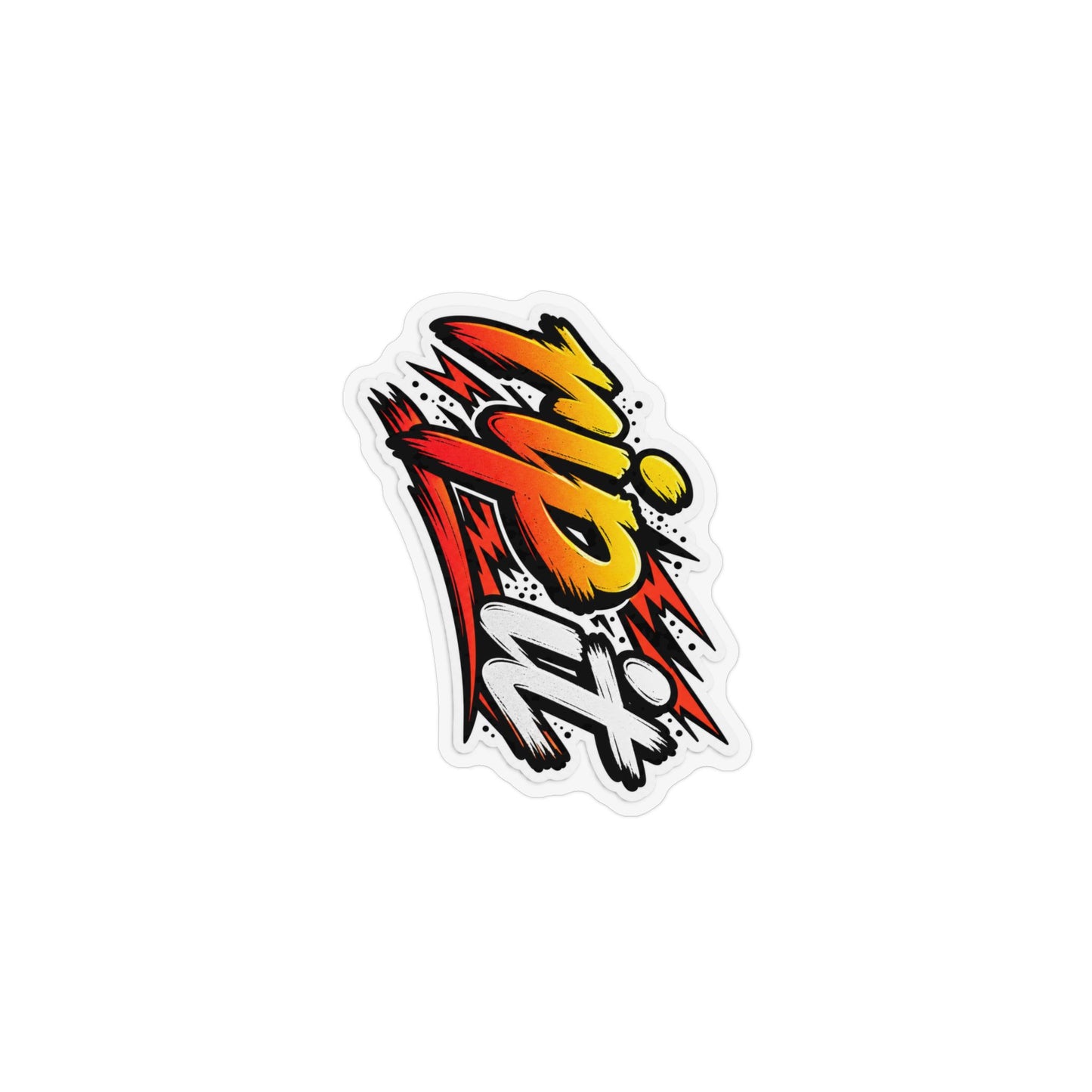 Red "Rip It" lightning  Magnet