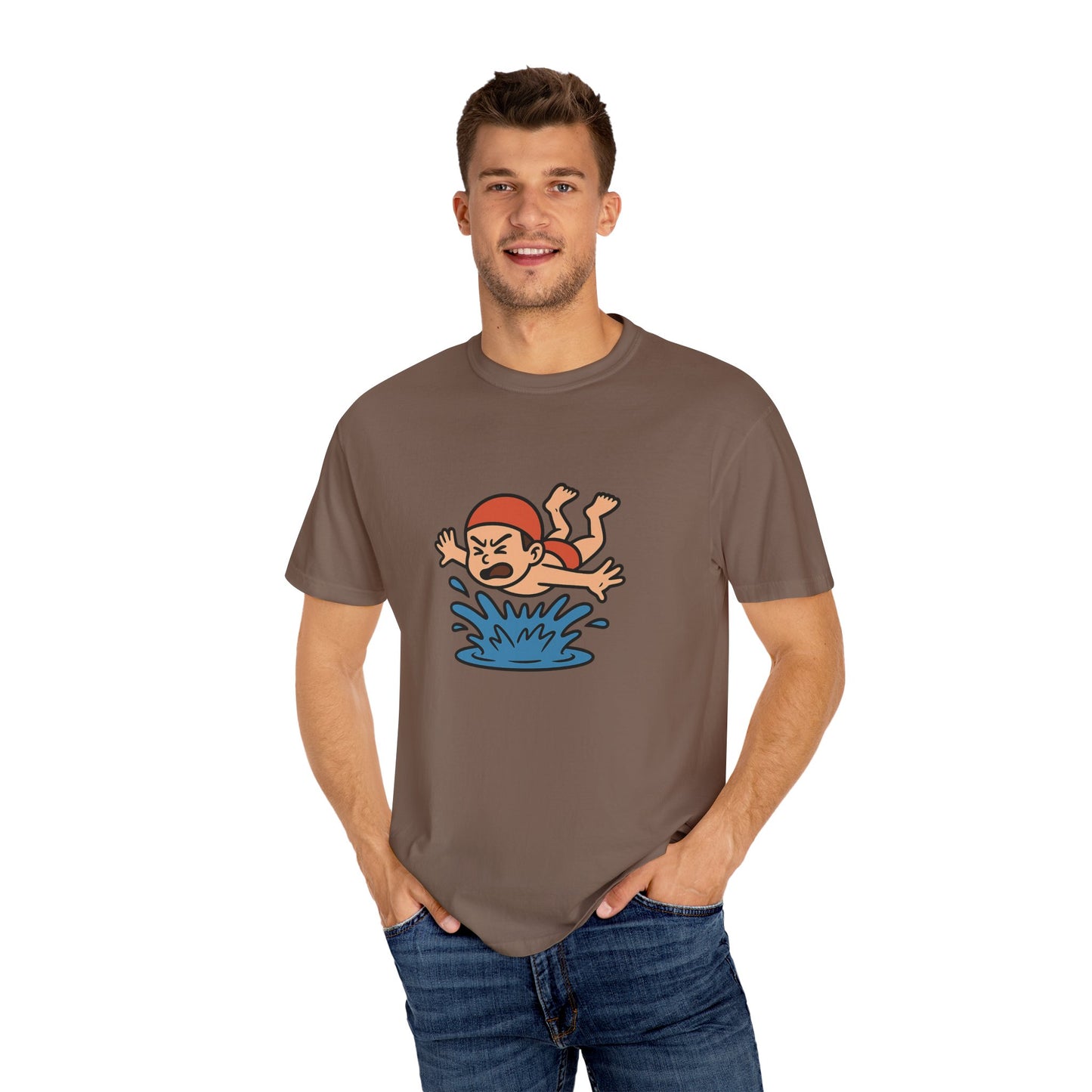 Smack Time Playful Dive Unisex T-Shirt, Gift for Kids, Casual Tee