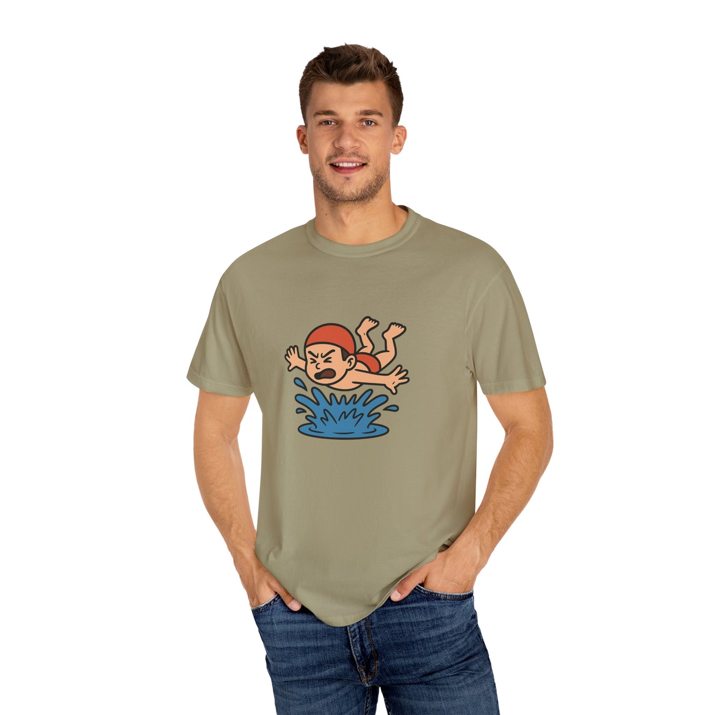 Smack Time Playful Dive Unisex T-Shirt, Gift for Kids, Casual Tee