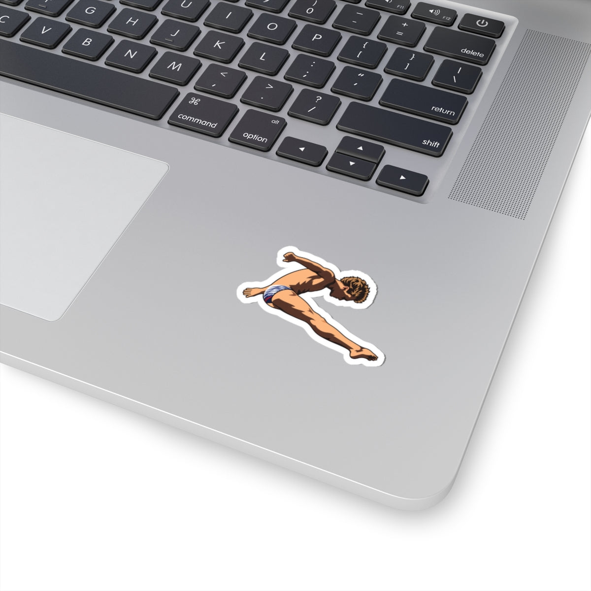 Diver mid-pike Sticker