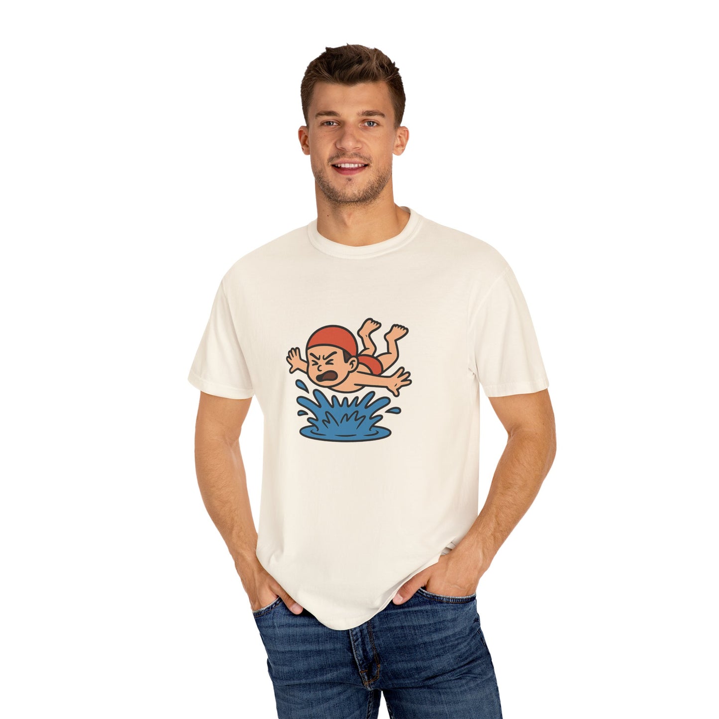Smack Time Playful Dive Unisex T-Shirt, Gift for Kids, Casual Tee