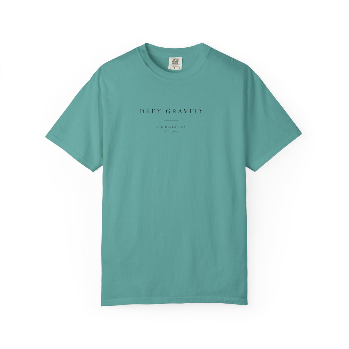 Minimal 'Defy Gravity' Graphic T-Shirt
