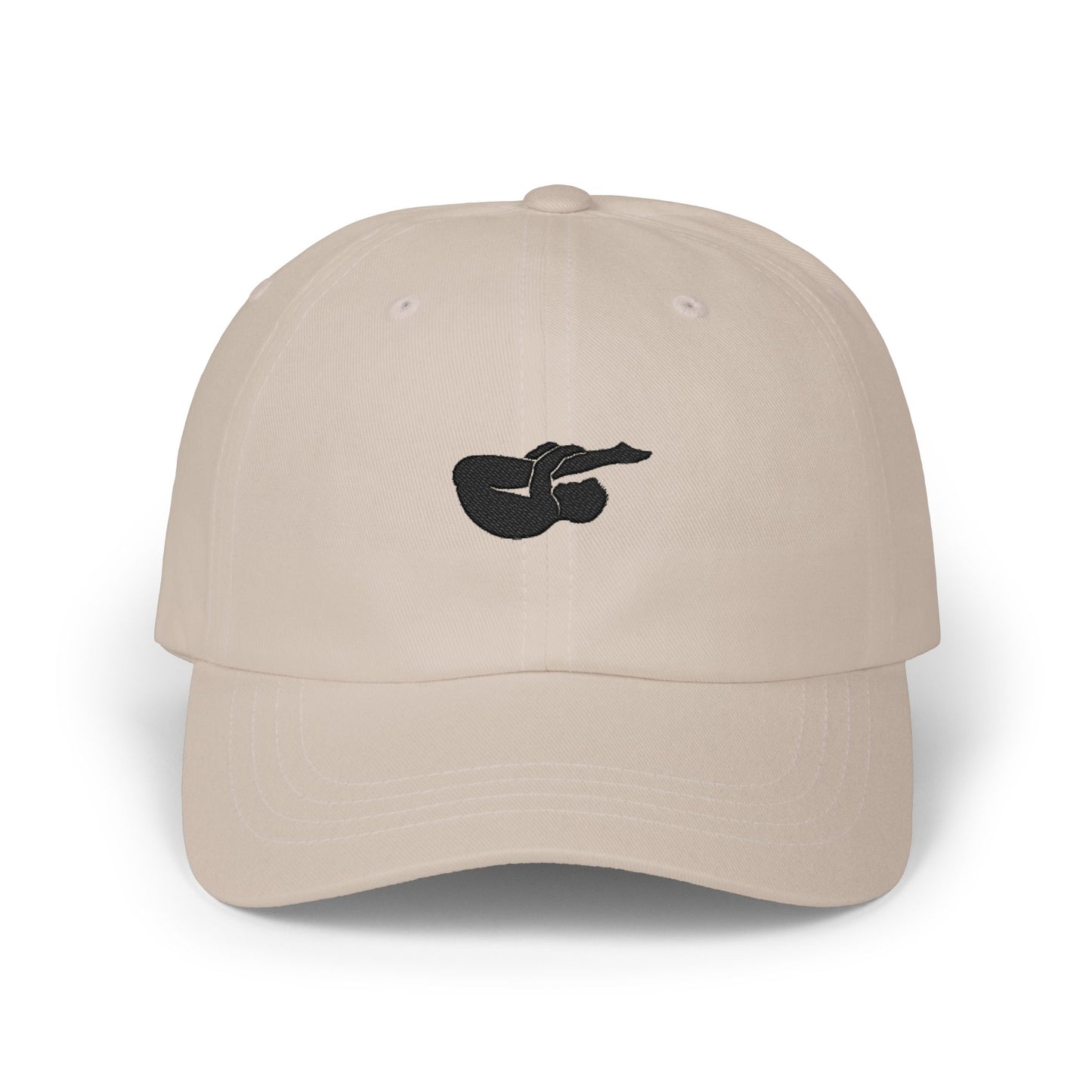 Diver mid flip - Embroidered Hat Design