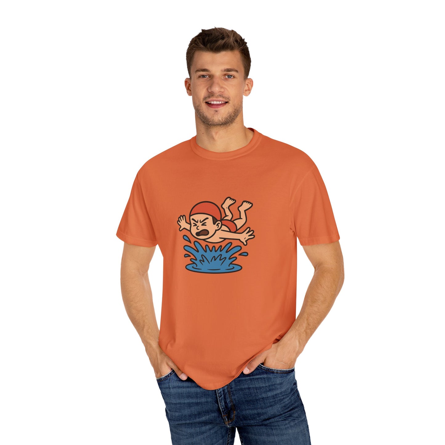 Smack Time Playful Dive Unisex T-Shirt, Gift for Kids, Casual Tee
