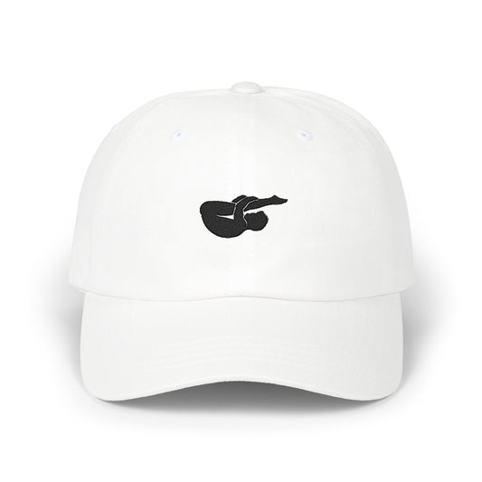 Diver mid flip - Embroidered Hat Design