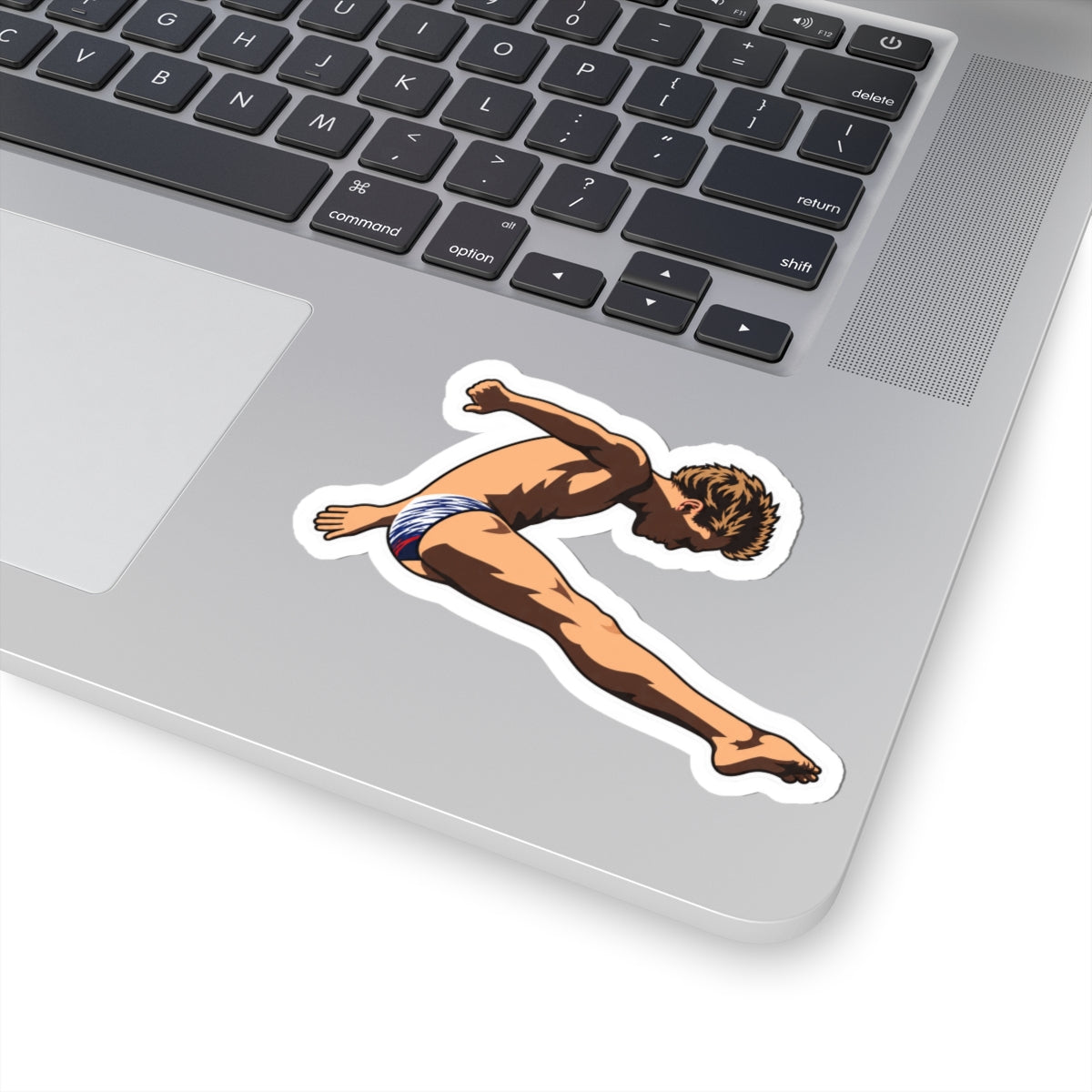 Diver mid-pike Sticker