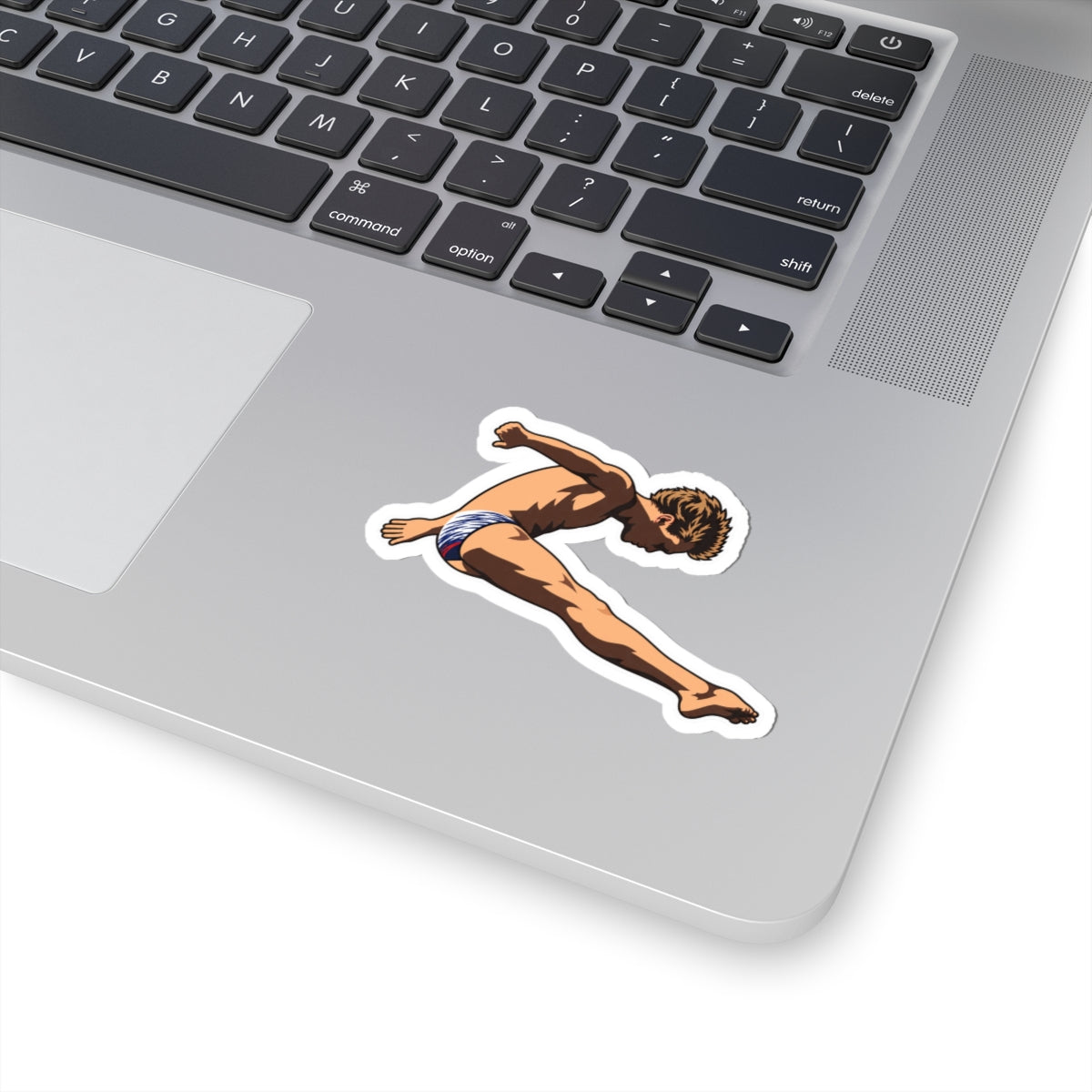 Diver mid-pike Sticker