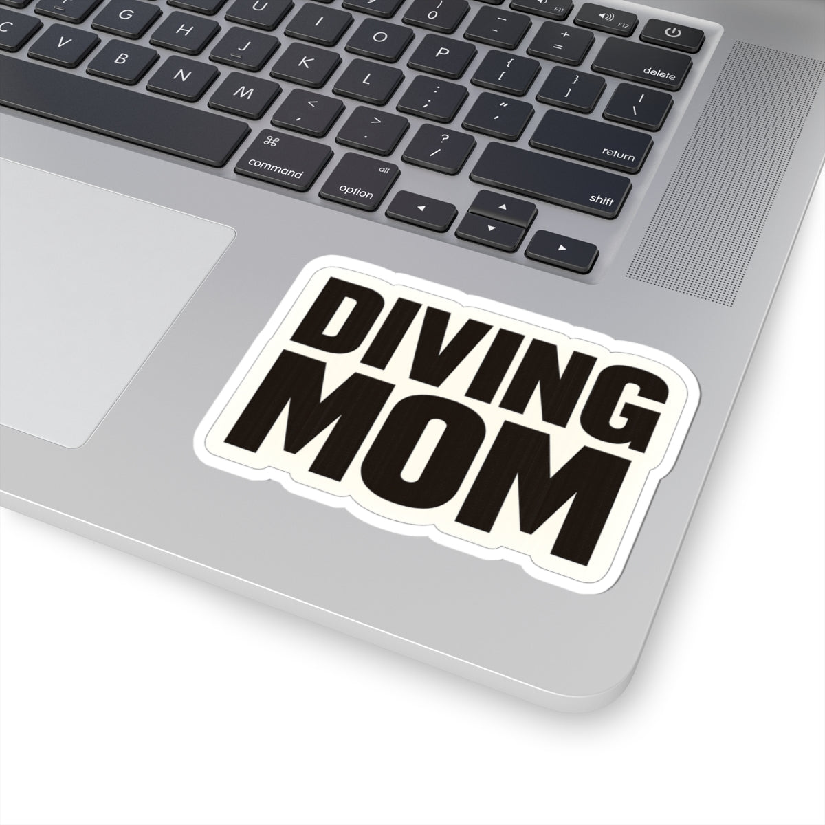 Diving Mom Sticker — Bold Kiss-Cut Vinyl Decal for Dive Moms
