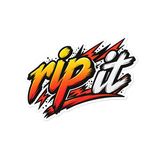 "Rip It" exploding Diving Sticker