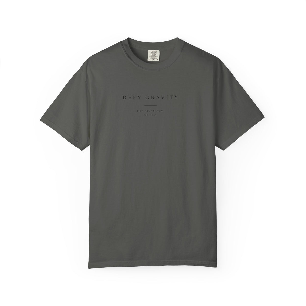 Minimal 'Defy Gravity' Graphic T-Shirt