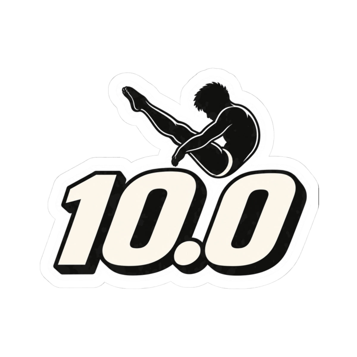 10.0 Pike Diver Sticker
