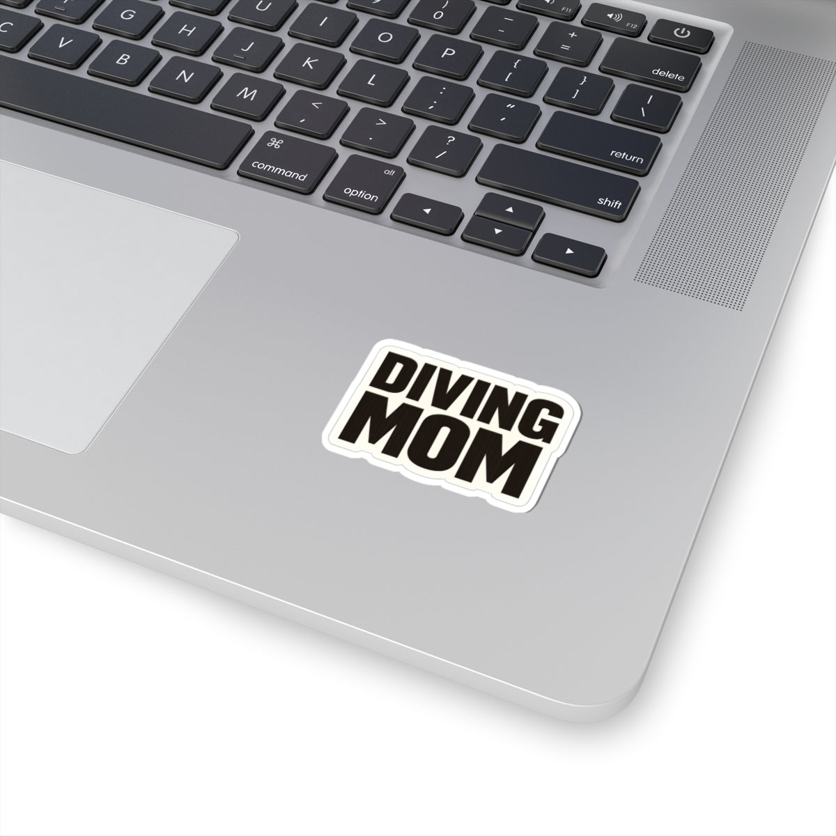 Diving Mom Sticker — Bold Kiss-Cut Vinyl Decal for Dive Moms
