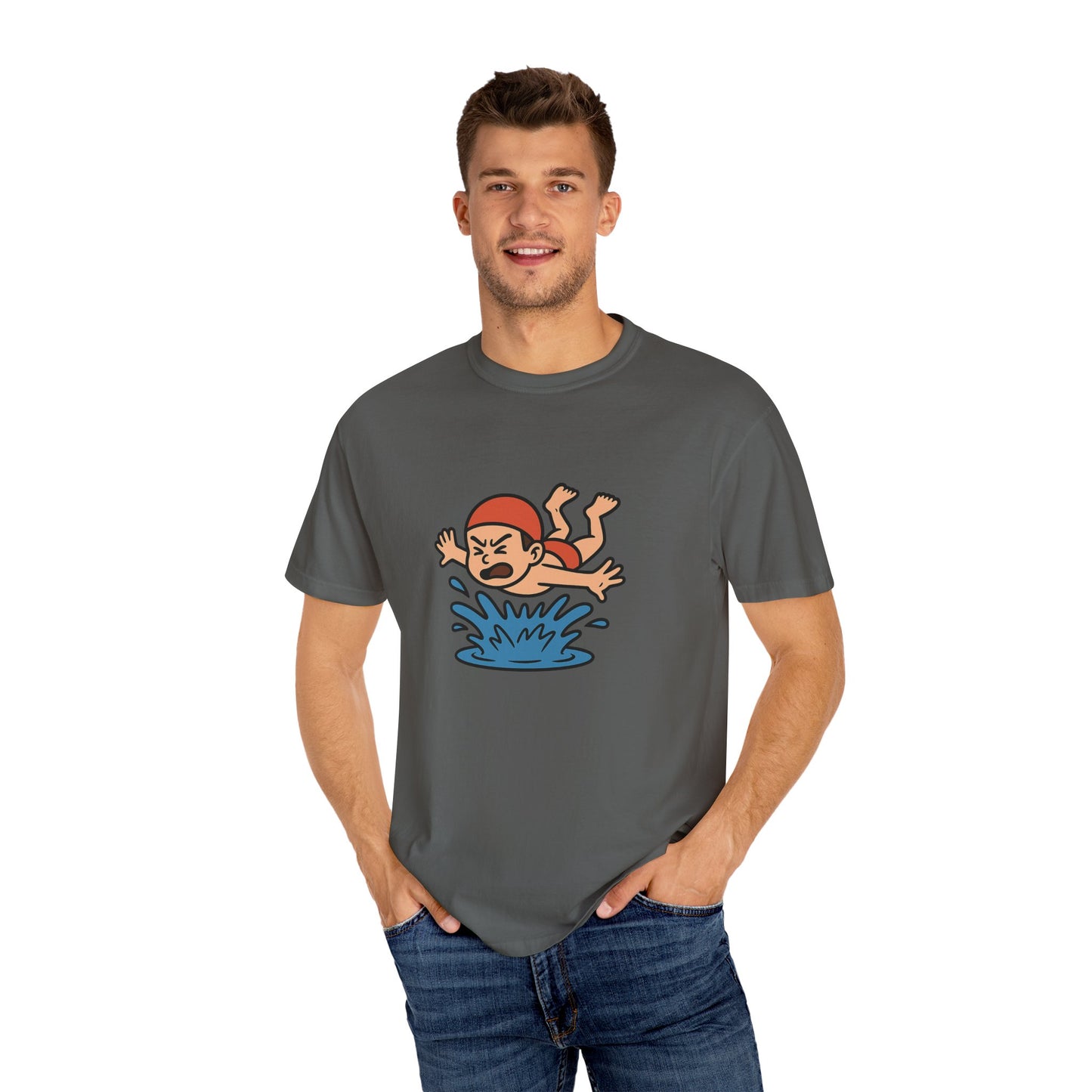 Smack Time Playful Dive Unisex T-Shirt, Gift for Kids, Casual Tee