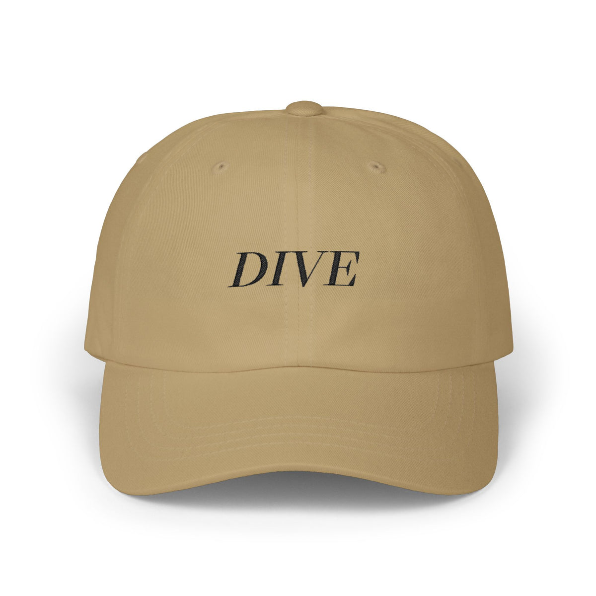 "DIVE" Embroidered Minimalist Hat