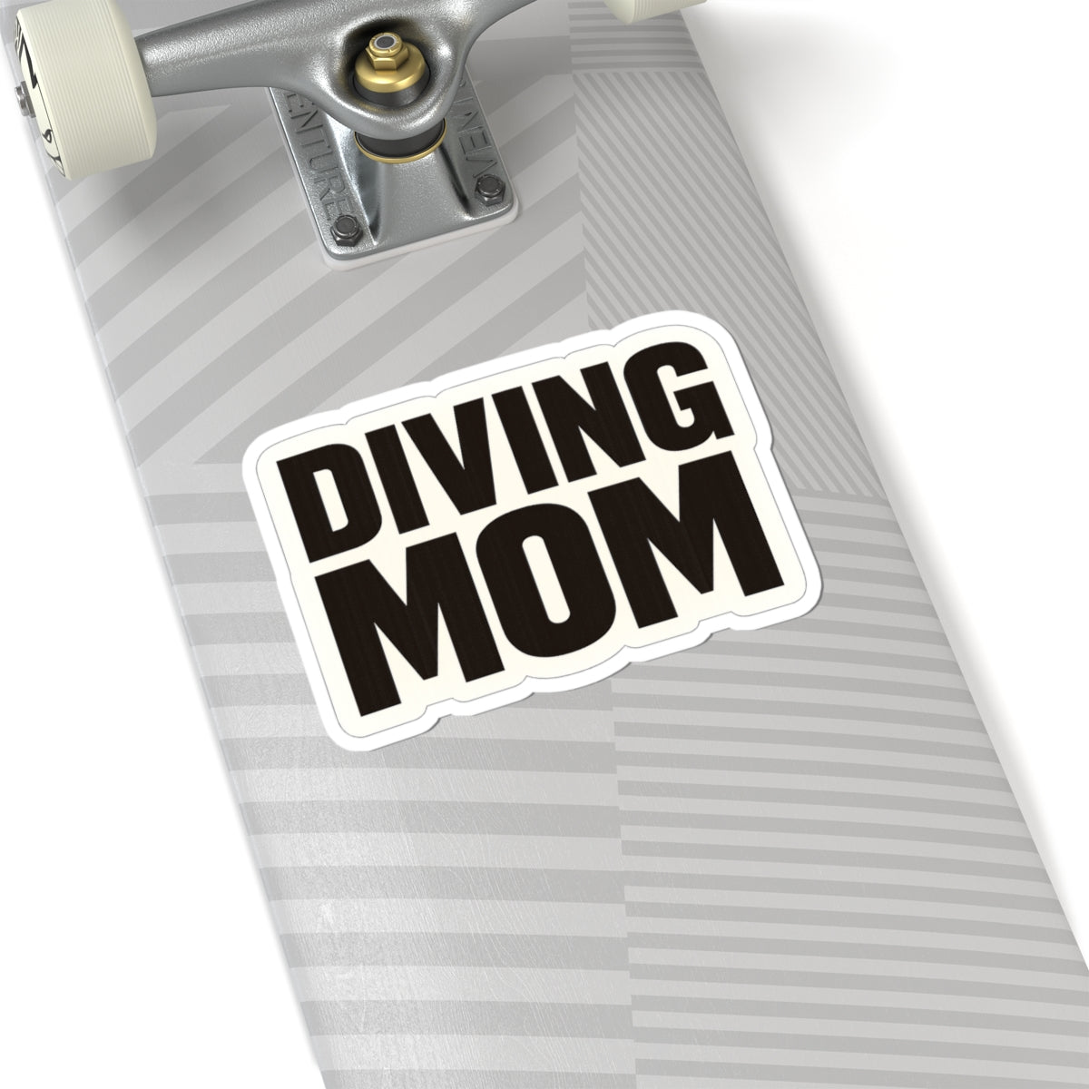 Diving Mom Sticker — Bold Kiss-Cut Vinyl Decal for Dive Moms