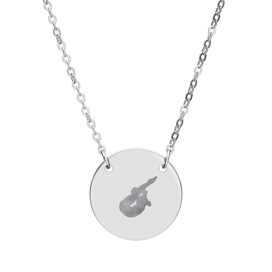 Engraved Diver Pike Necklace