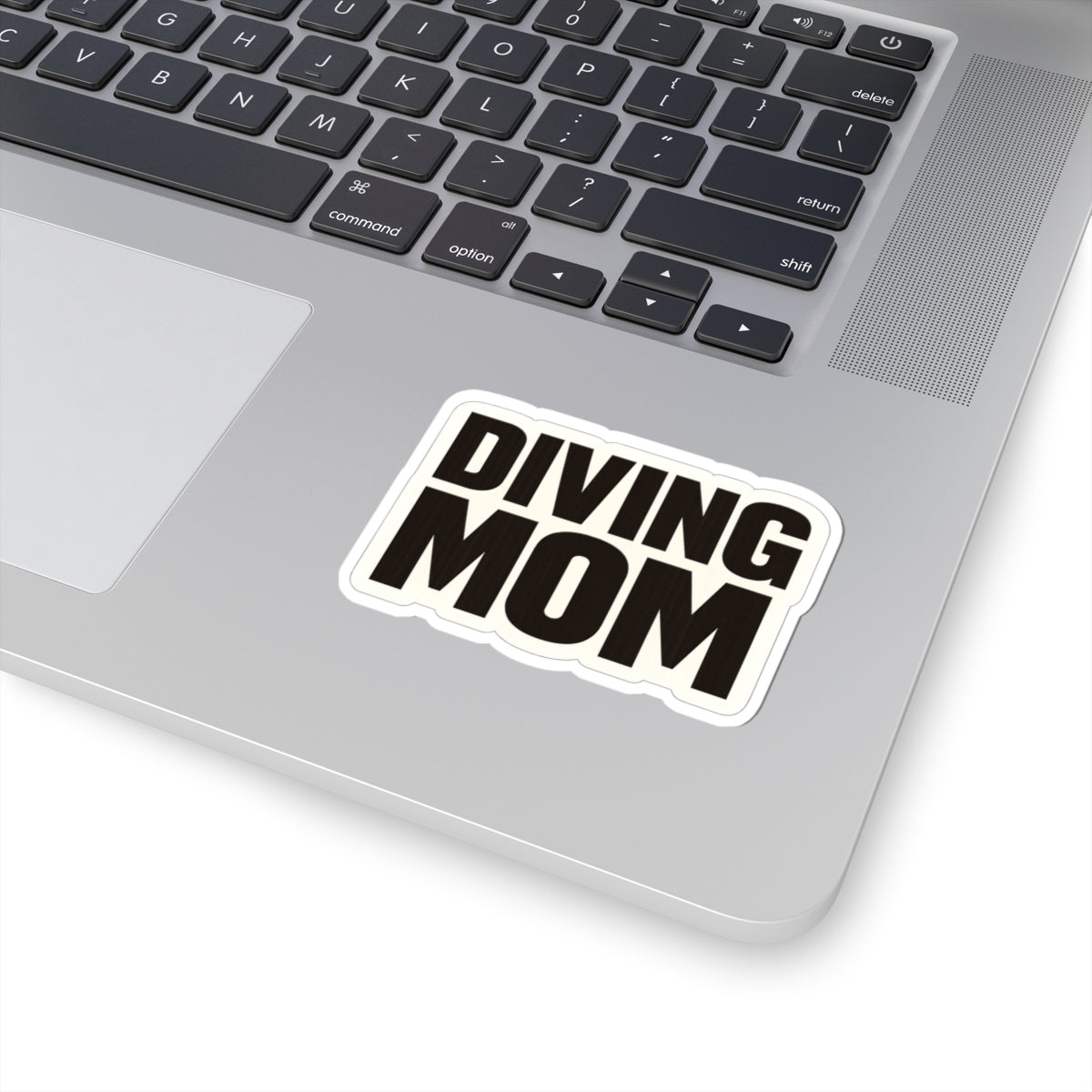 Diving Mom Sticker — Bold Kiss-Cut Vinyl Decal for Dive Moms