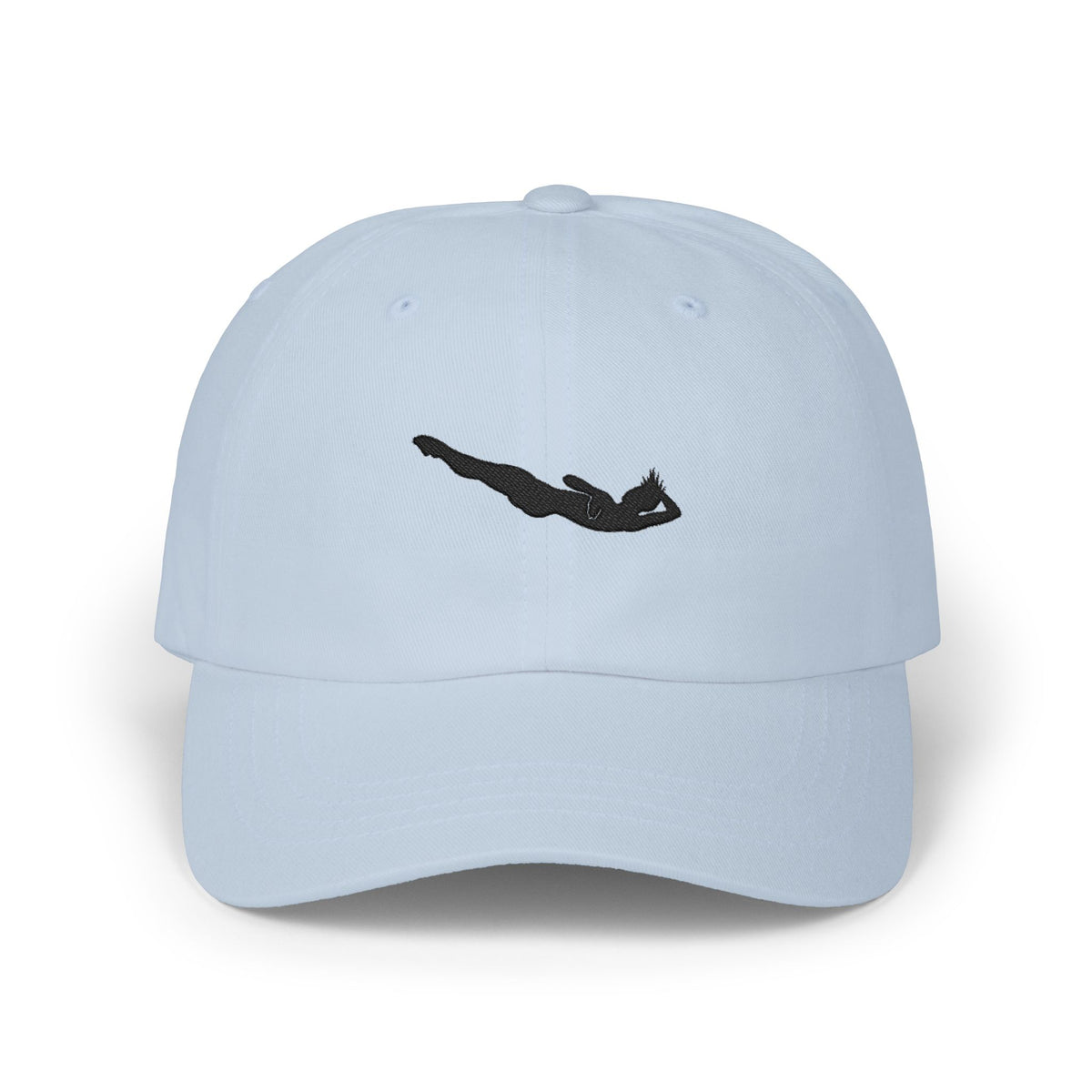 Minimalist Diver Mid-Twist Silhouette – Classic Embroidered